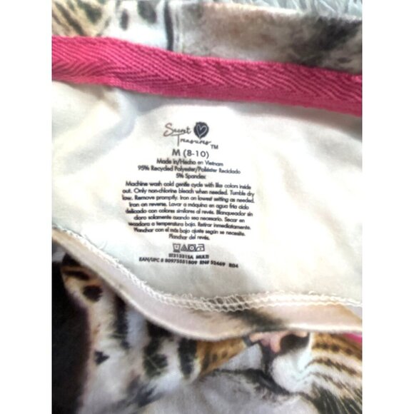 Secret Treasures Top Womens M 8-10 Multicolor Short Sleeve Graphic T-Shirt Hi L - Picture 2 of 4